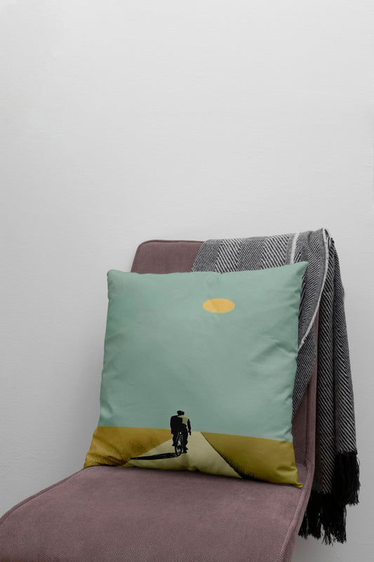 Sun Road Rondom Velvet Cushion