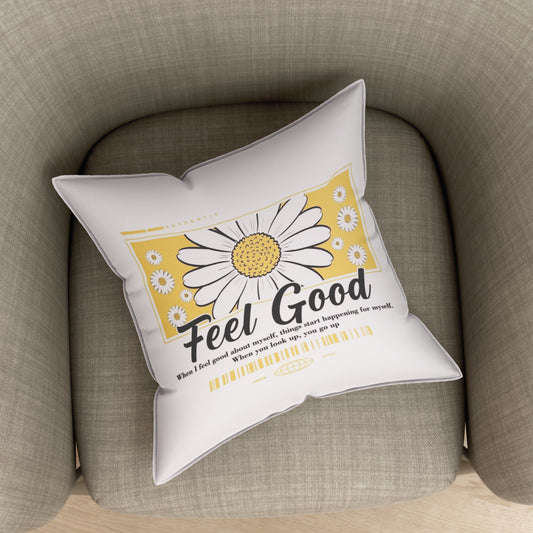 Feel Good Flower Velvet Cushion
