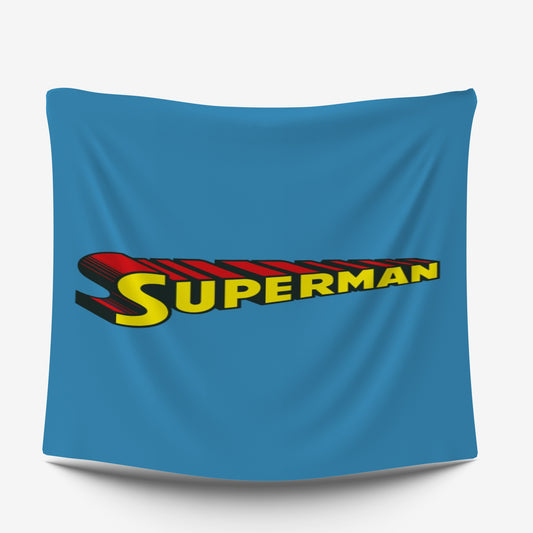 Sperman Blue Superhero typistry