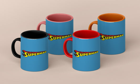 Superman Blue Superhero Mug