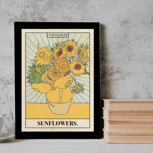 Sunflower Art Frame
