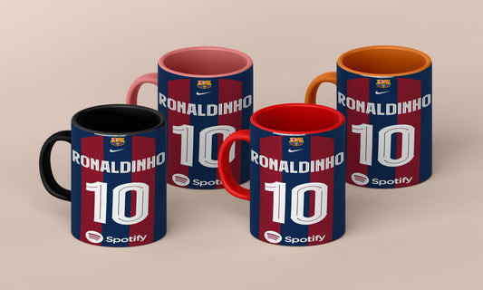 Ronaldinho football player Mug