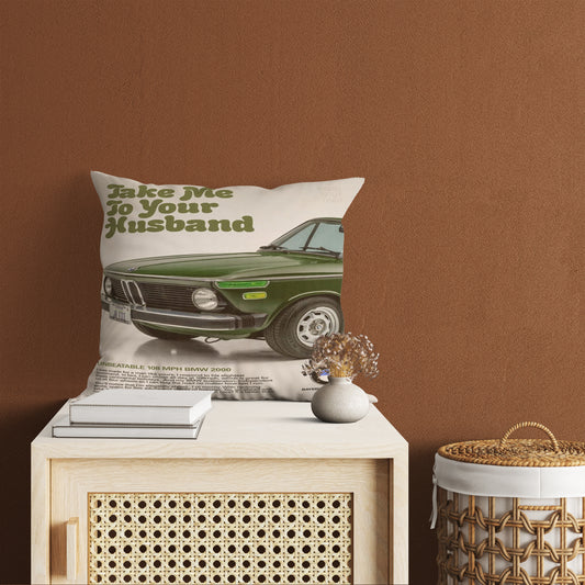 Take Me cars Velvet Cushion