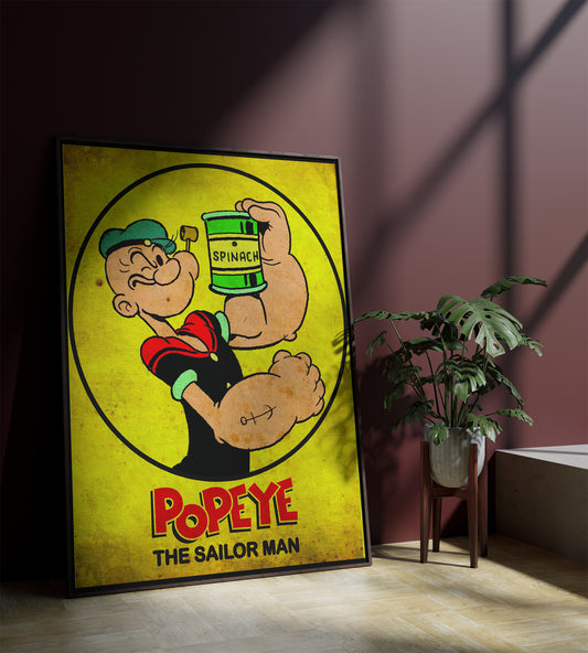 Popeye Cartoon posters Frame