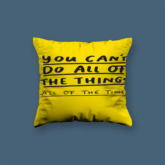 You Canot qoutes englisgh Velvet Cushion