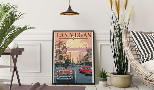 Las Vegas Travel Frame