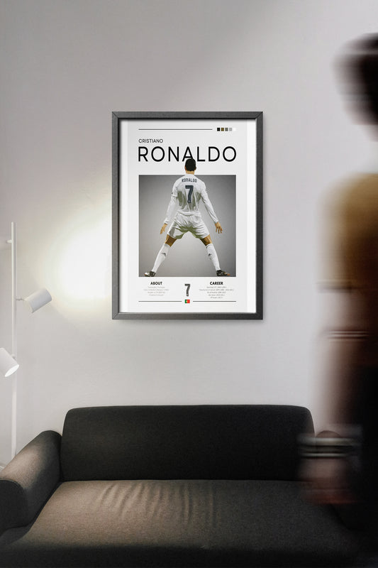 Ronaldo White football player Frame
