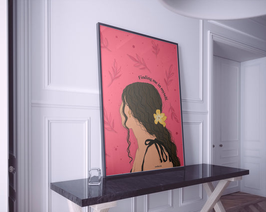Girl Pink girl Frame