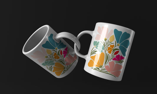 Flower Colours Flower Mug