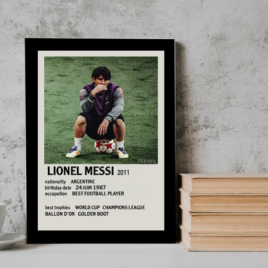 Lionel Messi football player Frame