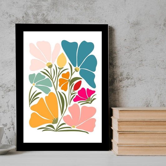 Flower Colours Flower Frame