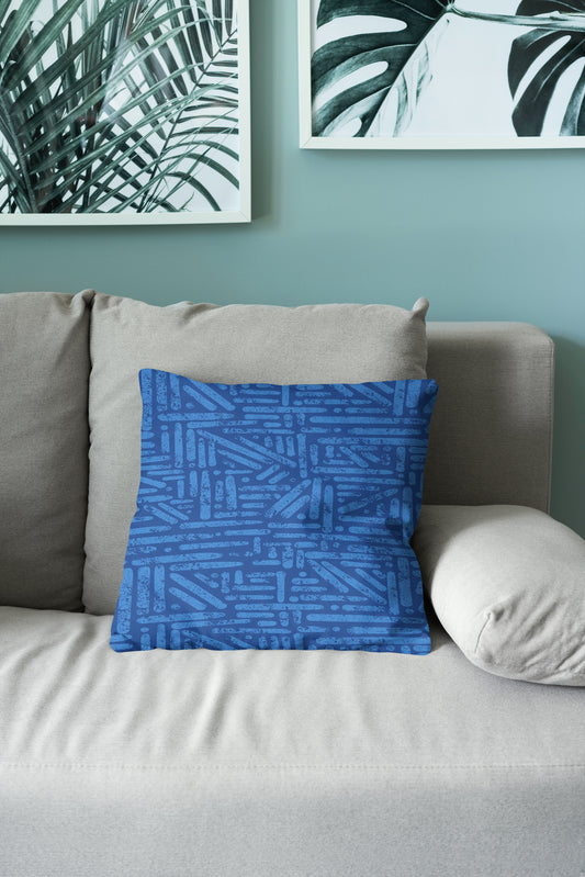 Noble Repeats Pattern Velvet Cushion