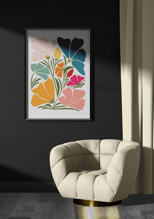 Flower Colours Flower Frame