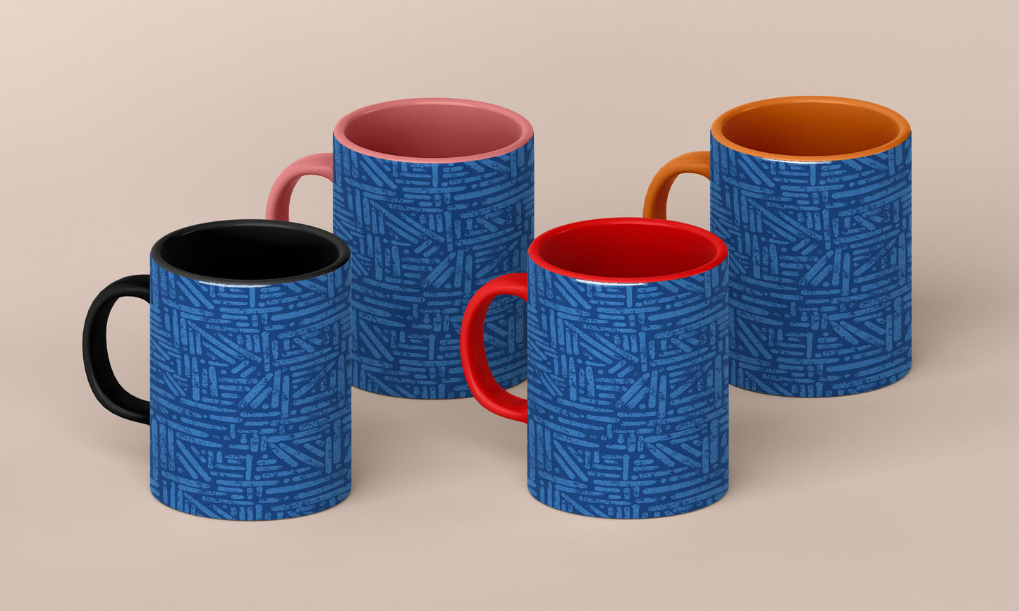 Symmetry Stories Pattern Mug