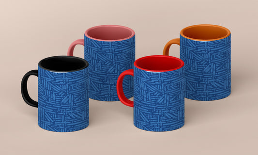 Symmetry Stories Pattern Mug