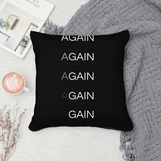 Again qoutes englisgh Velvet Cushion