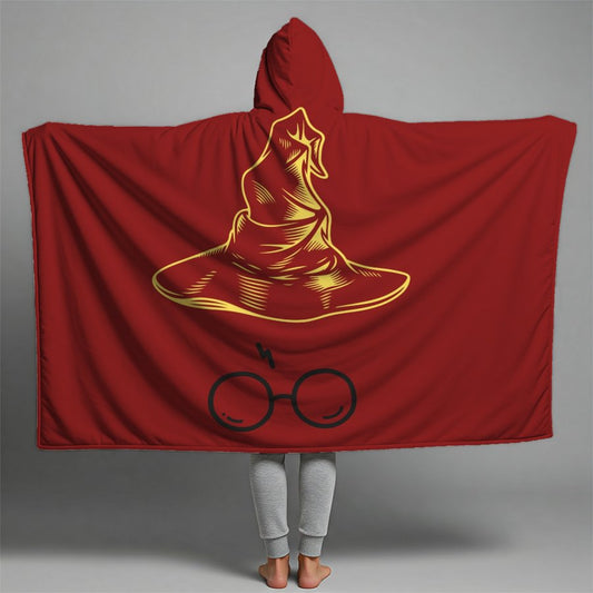 Harry Potter Premium Hooded Blanket