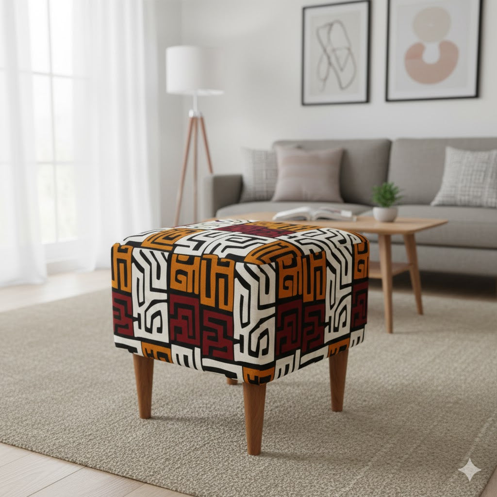 Pattern Pouf