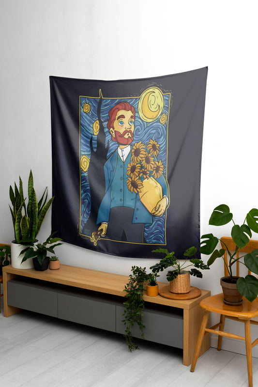 VanGogh Flower art typistry